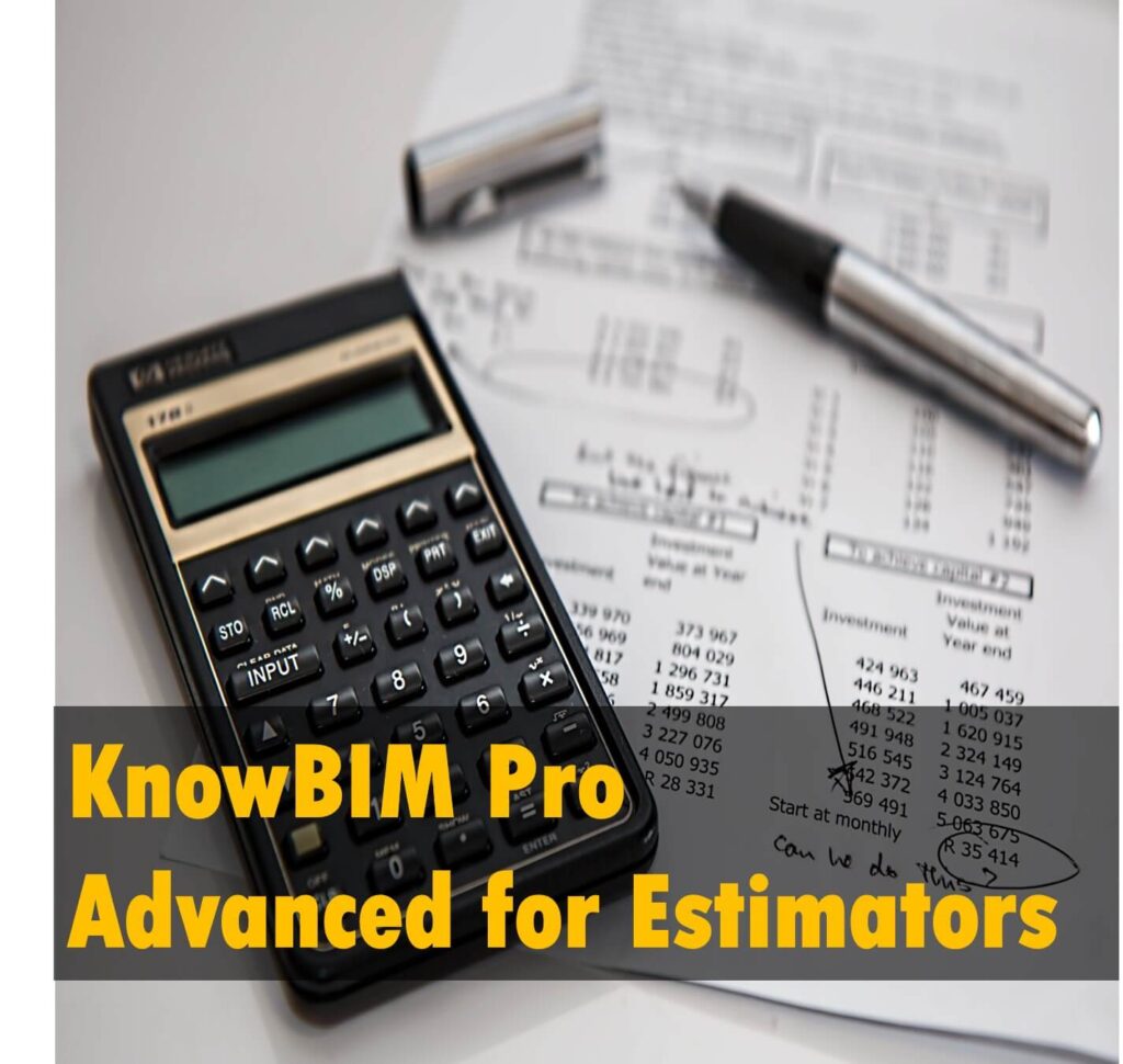 KnowBIM Advanced for Estimators